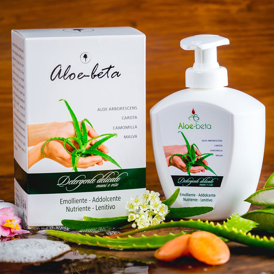 Limpiador suave para manos y rostro Aloe-beta®
