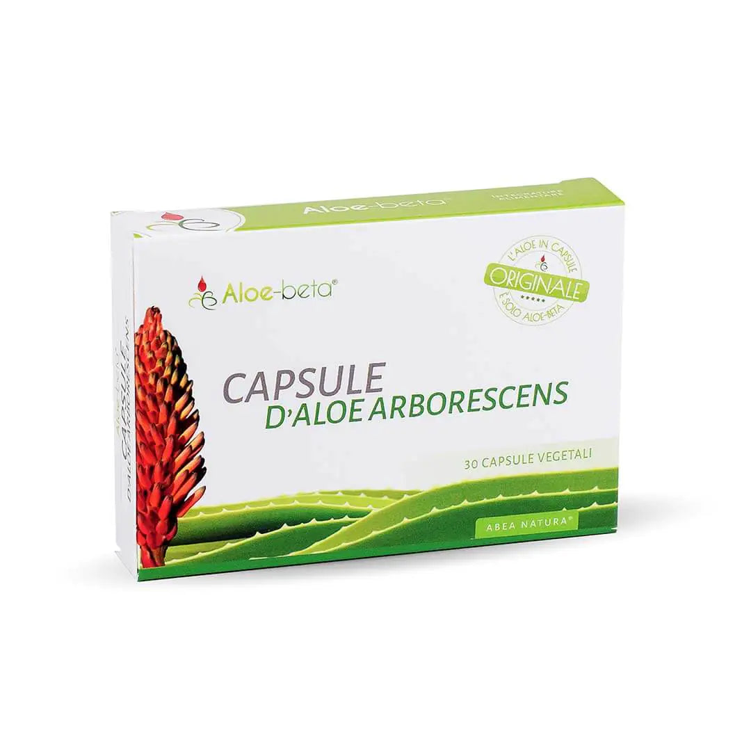 Aloe-beta® Cápsulas de Aloe Arborescens ORGÁNICO 100% puro