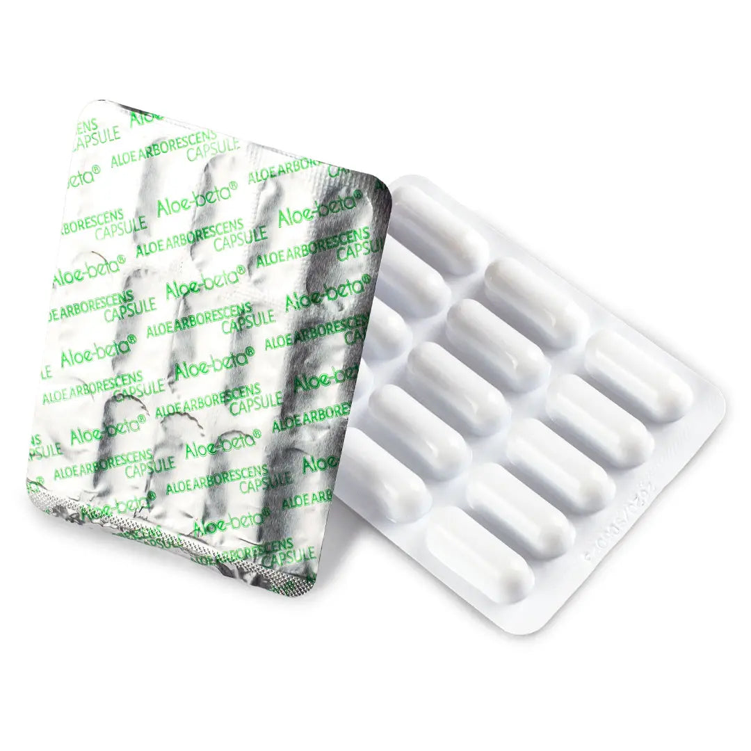 Aloe-beta® Capsule di Aloe Arborescens BIO pura al 100%