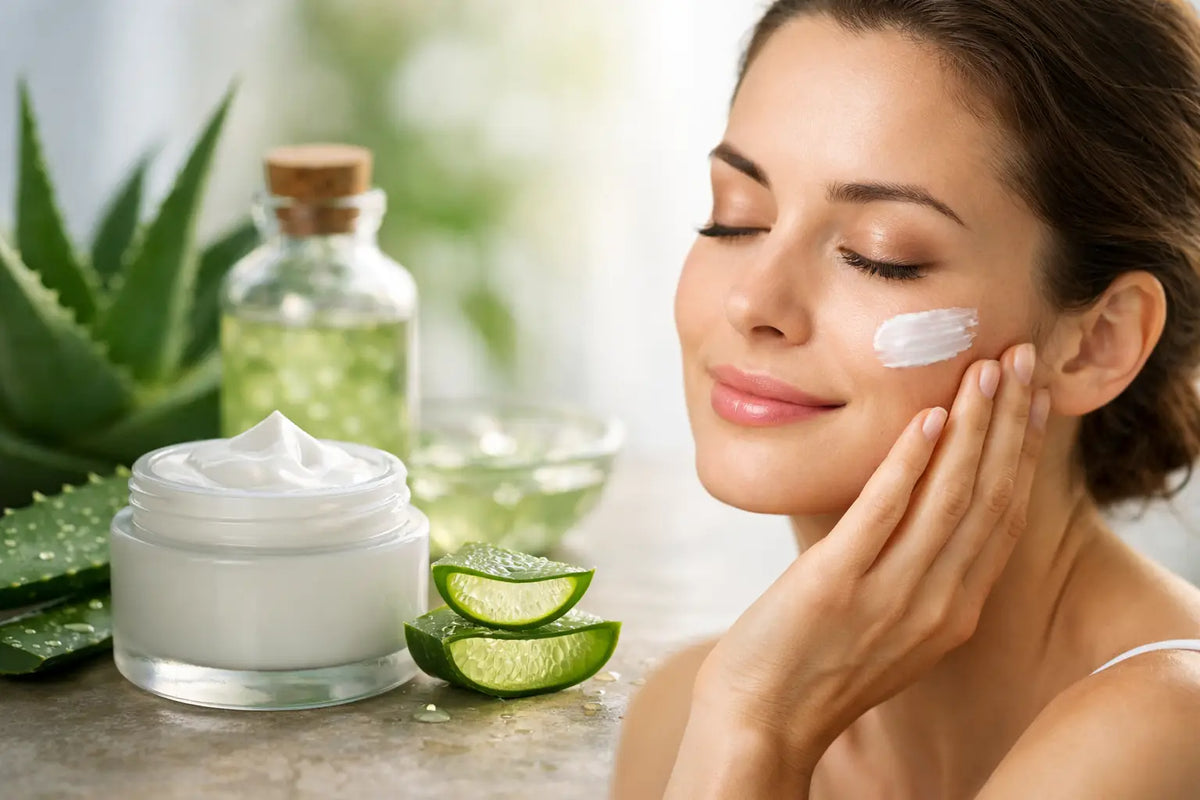 Crema viso aloe che funziona davvero sulla pelle