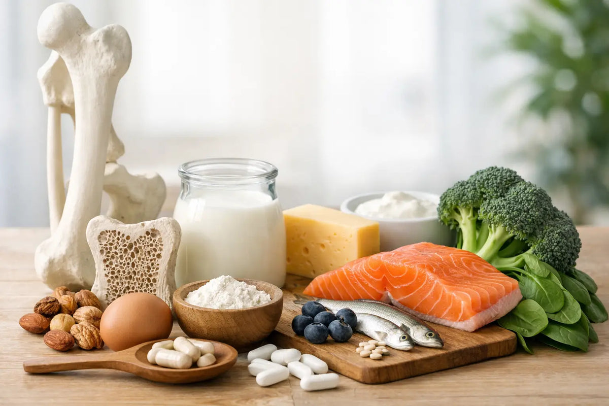 6 nutrienti per ossa forti: cosa serve davvero
