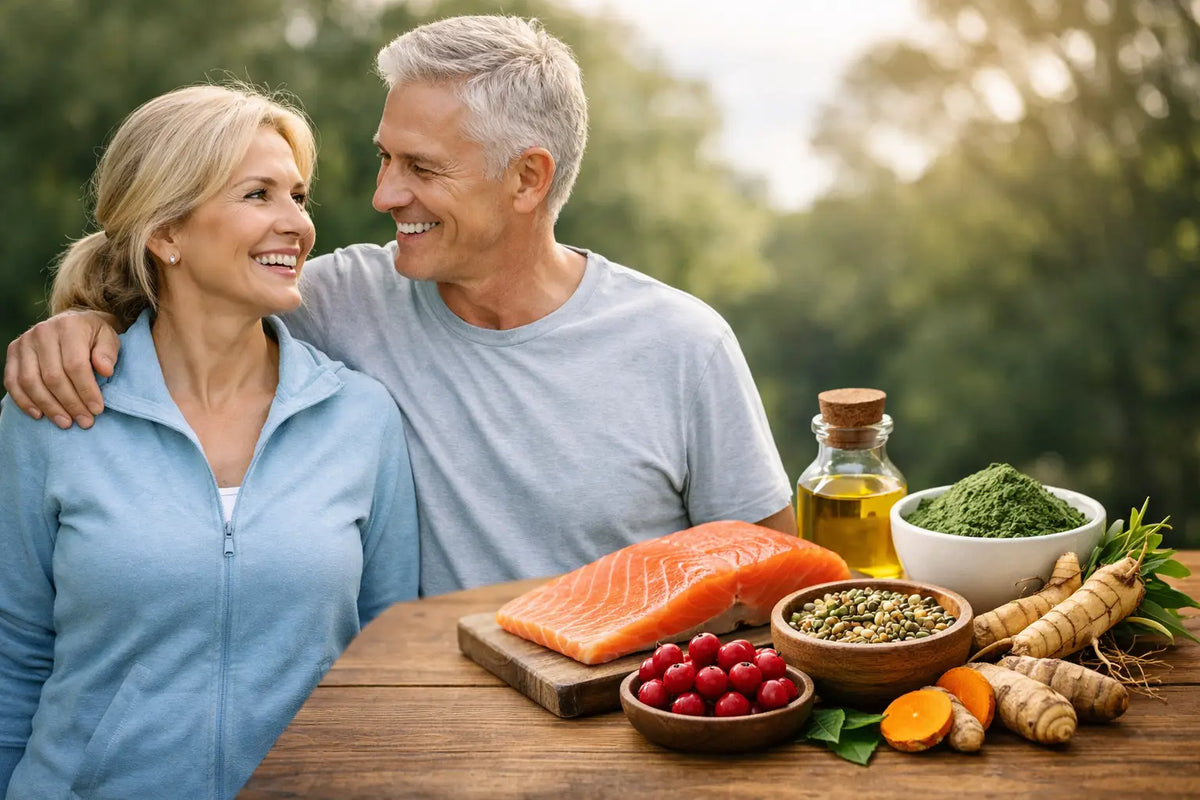 5 ingredienti utili per vitalità dopo i 50 anni
