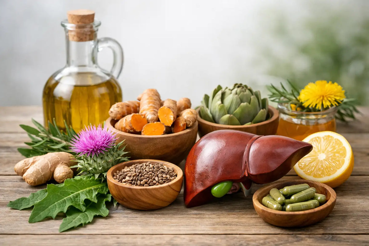 Guida ingredienti naturali per fegato efficace