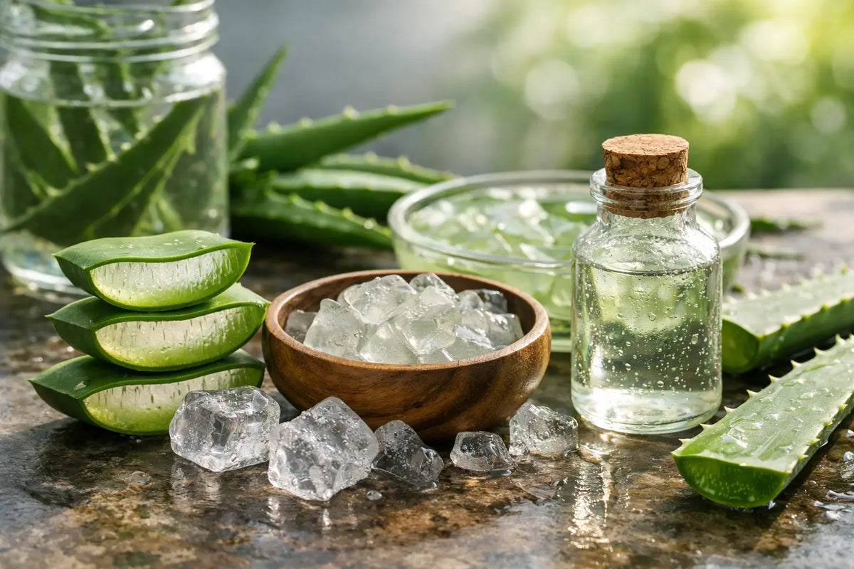 Lavorazione a freddo aloe: benefici reali