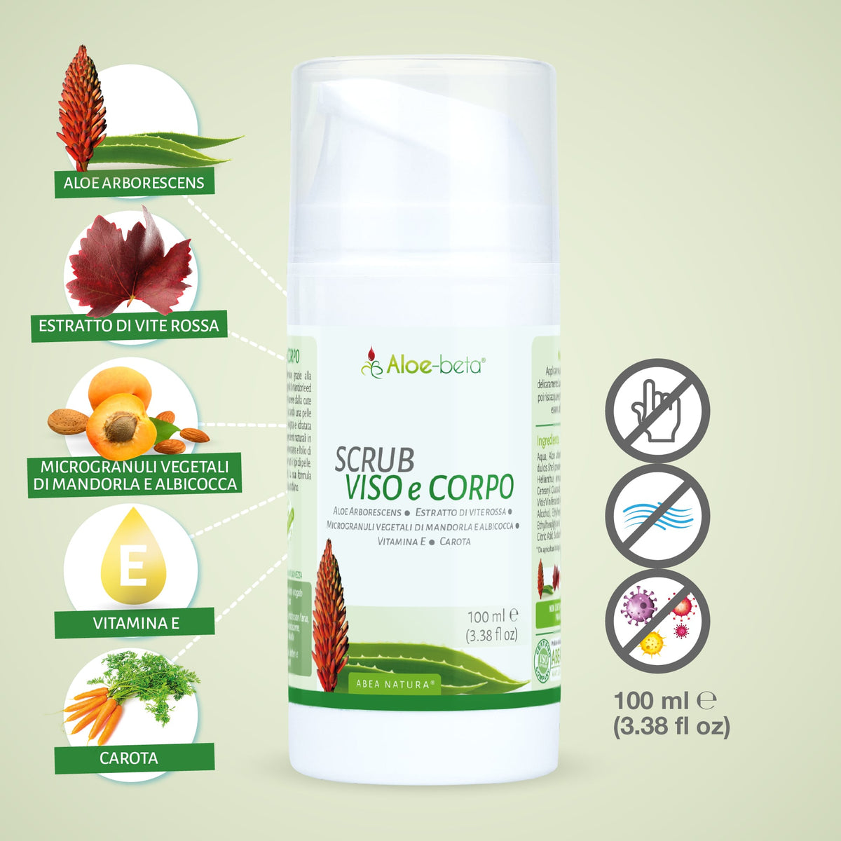 Exfoliante facial y corporal Aloe-beta® 