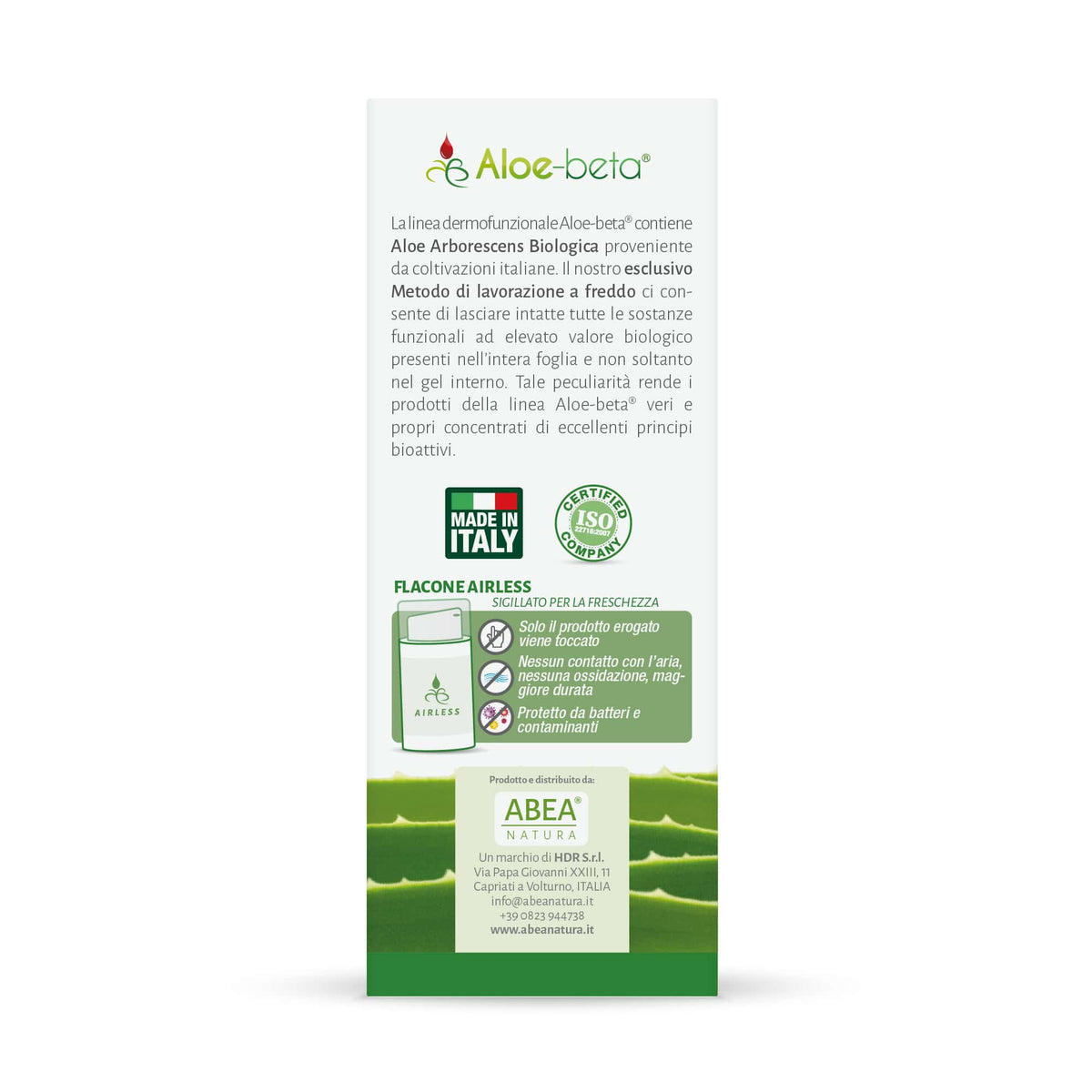 Exfoliante facial y corporal Aloe-beta® 