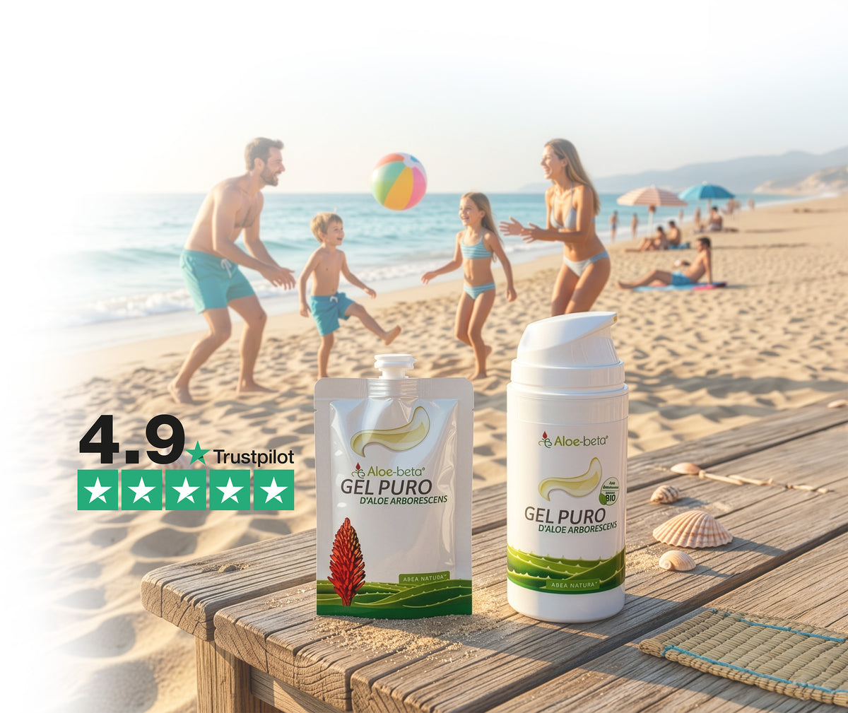 Aloe-beta® Gel Puro di Aloe Arborescens