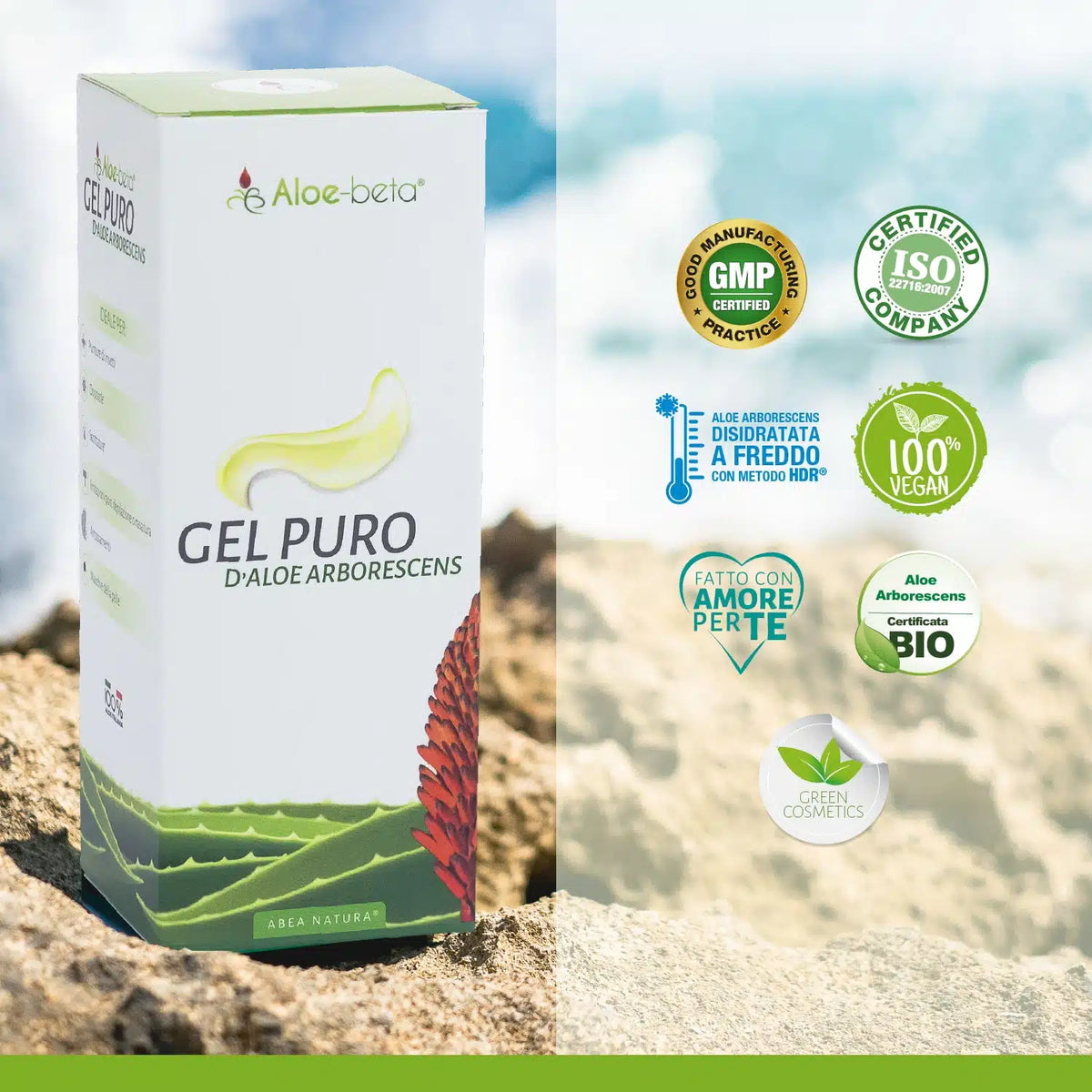 Aloe-beta® Gel Puro di Aloe Arborescens