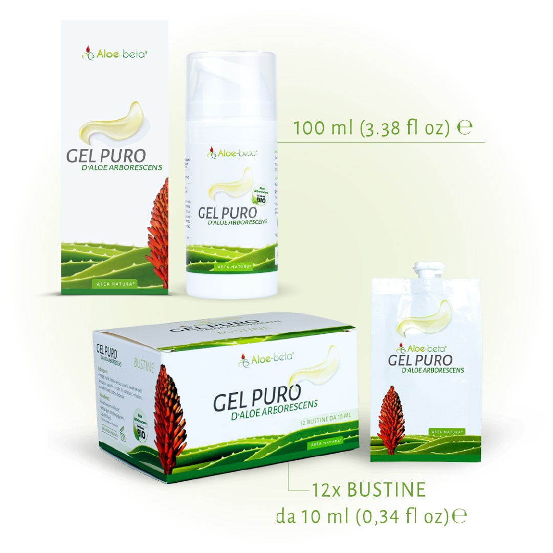 Aloe-beta® Gel Puro + Gel Puro Bustine